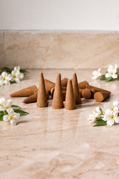 Temple Dhoop Cones - Trigandha