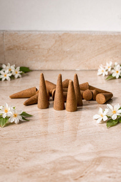 Temple Dhoop Cones - Trigandha